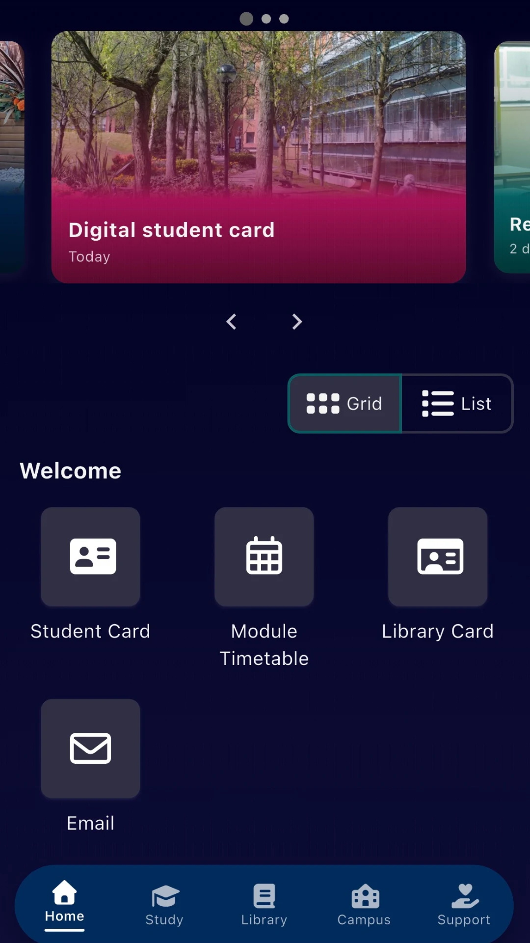 University of Strathclyde screenshot
