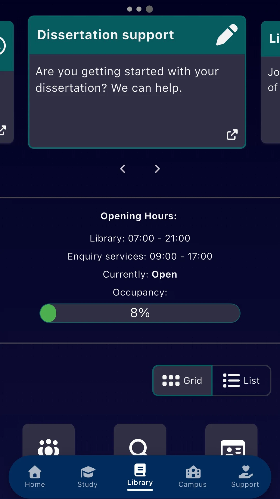 University of Strathclyde screenshot